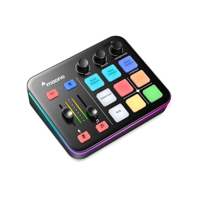 MAONO Caster G1 NEO Audio Mixer/Interface for Game Streamers
