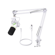MAONO PD200XS WH XLR/USB Podcast Dynamic Microphone Kit – White