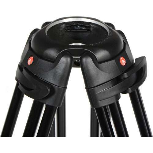 Manfrotto 509HD Video Head &amp; 545GB Aluminum Tripod Pro Ground-Twin Kit 100