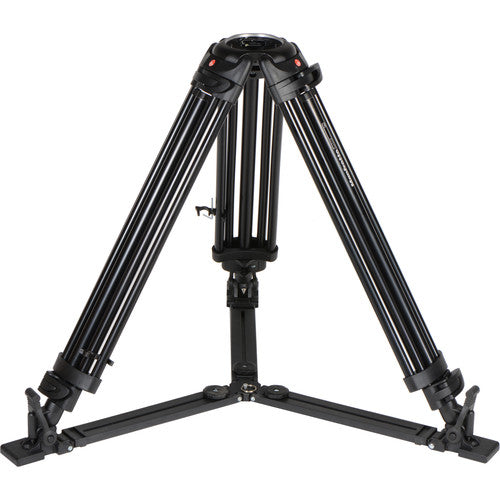 Manfrotto 509HD Video Head &amp; 545GB Aluminum Tripod Pro Ground-Twin Kit 100