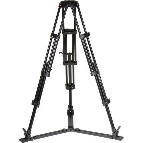 Manfrotto 509HD Video Head &amp; 545GB Aluminum Tripod Pro Ground-Twin Kit 100