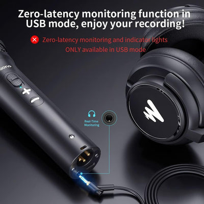 Maono AU-HD300T USB/XLR Dynamic Microphone