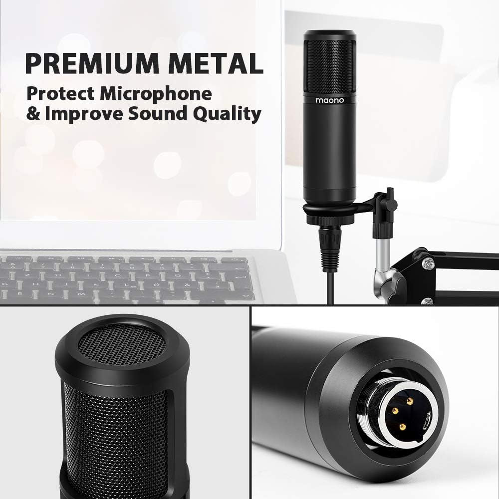Maono AU-PM320S Studio Condenser XLR Microphone