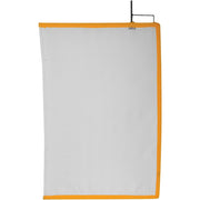 Matthews Open End Scrim White Artificial Silk 24x36""