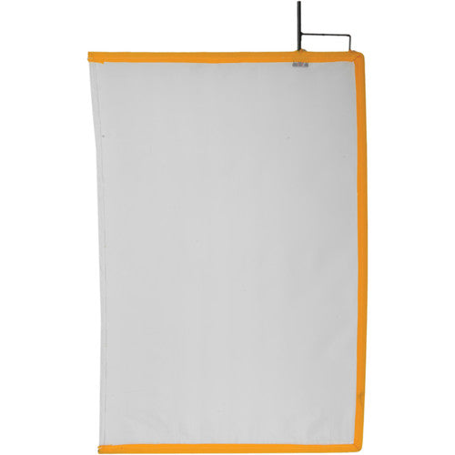 Matthews Open End Scrim White Artificial Silk 24x36""