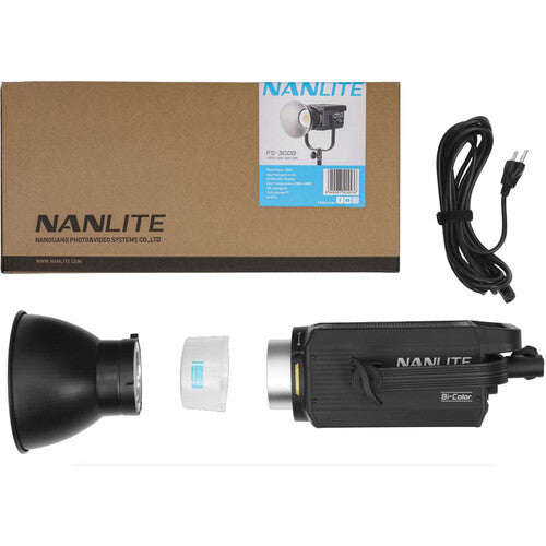 NANLITE FS-300B LED Bi-color Spotlight