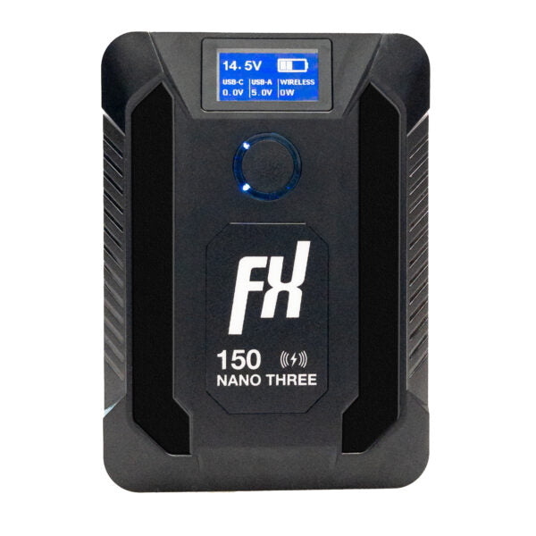 FXLION Wireless NANO THREE 14.8V / 150Wh V-Mount Battery with Wireless Charging