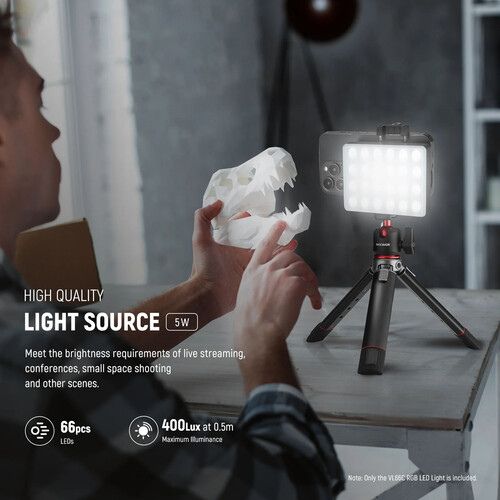 Neewer VL66C RGB LED Light for Phone