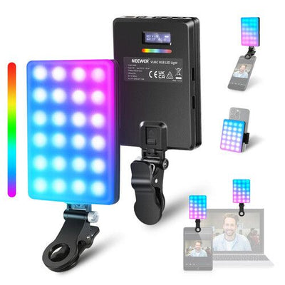 Neewer VL66C RGB LED Light for Phone