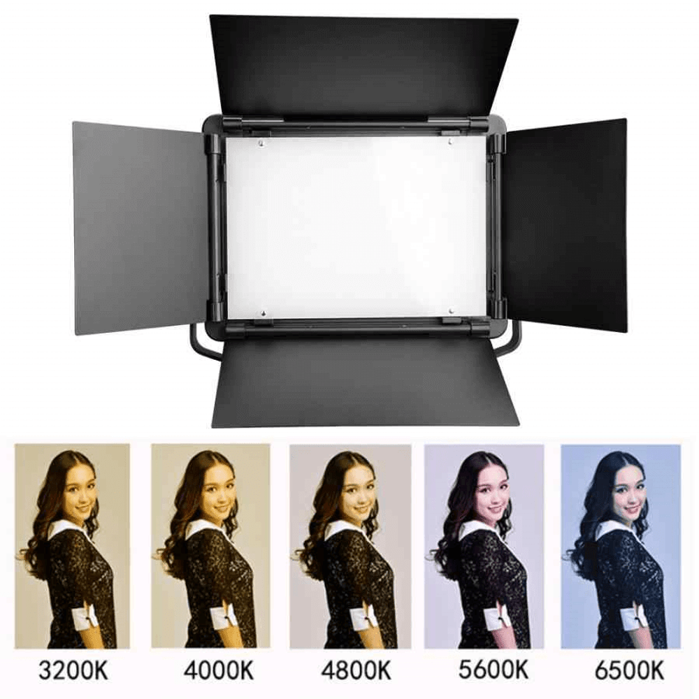 NiceFoto LED Video Light LED-880A 3 Light Kit KT-LED311 CRI 95/ 3200-6500K Dimming CRI95 LED Photography Video Light Panel