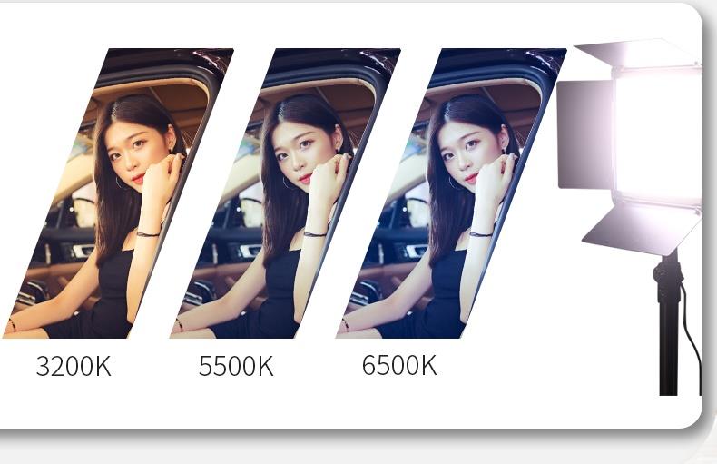 Nicefoto SL-600A KT-SL313 LED Panel 2 Light Set Kit