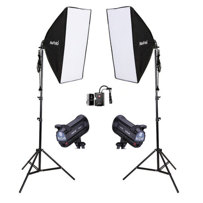 NiceFoto 2 Studio Flash Kit KT-TB433