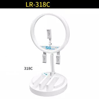 Nicefoto LR-318C Portable Live Ring Light Desktop Landing Dual Use Fill Light Indoors and Outdoors Shaking Sound Quick Internet Hot Anchor Mobile HD Beauty Skin Rejuvenation Selfie Flood Lamp