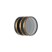 PolarPro Cinema Series Shutter Filter Collection 3-Pack for DJI Osmo Action (ND4, ND8 &amp; ND16)