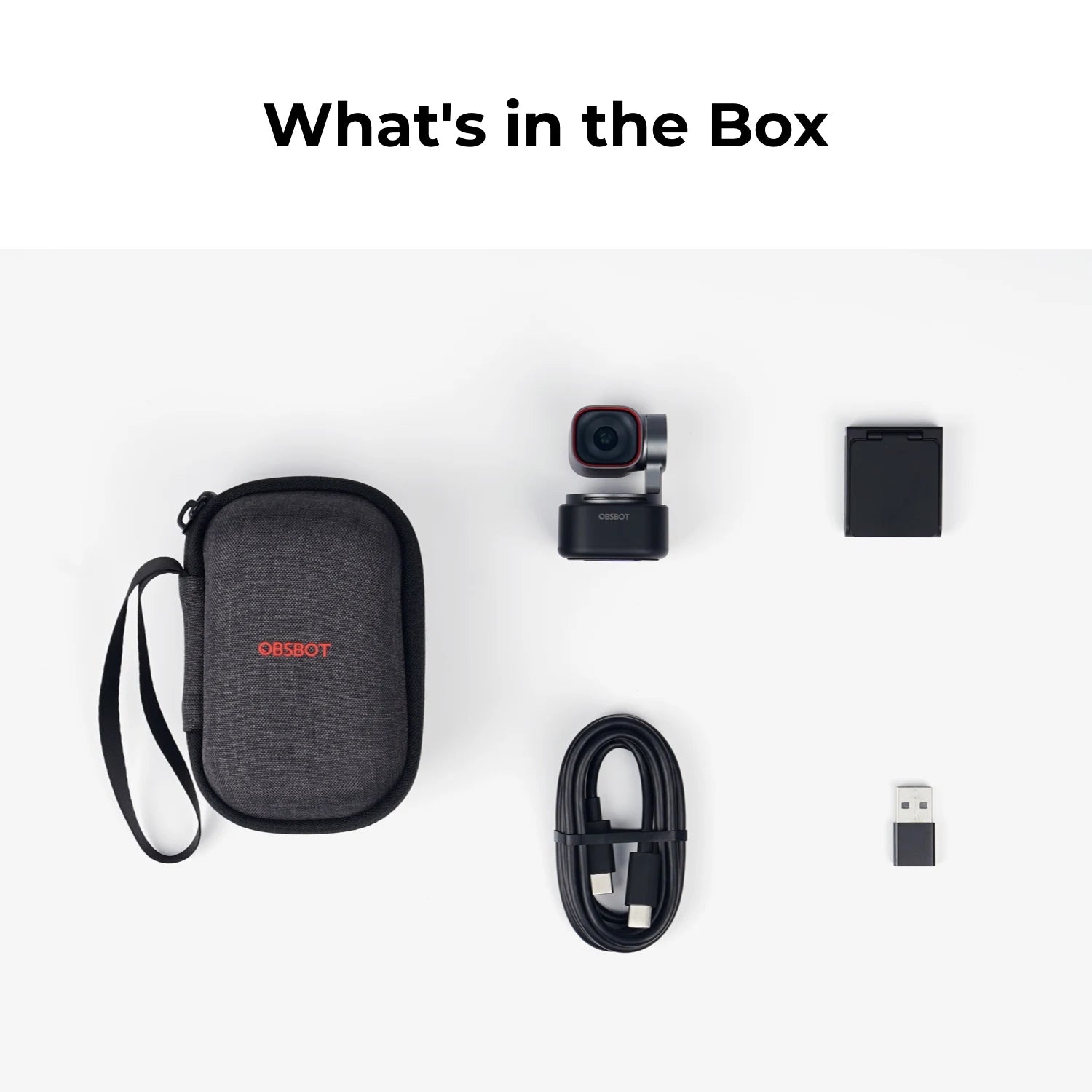 OBSBOT Tiny 3 AI-Powered Spatial Audio 4K PTZ Webcam