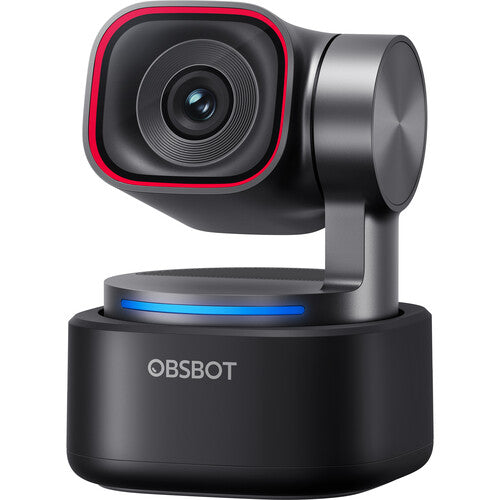 OBSBOT Tiny 3 AI-Powered Spatial Audio 4K PTZ Webcam