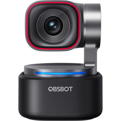 OBSBOT Tiny 3 AI-Powered Spatial Audio 4K PTZ Webcam