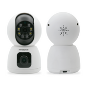 Promage Connect 3 MP Full HD Smart WIFI Indoor Dual Lens Camera PC-I422-W