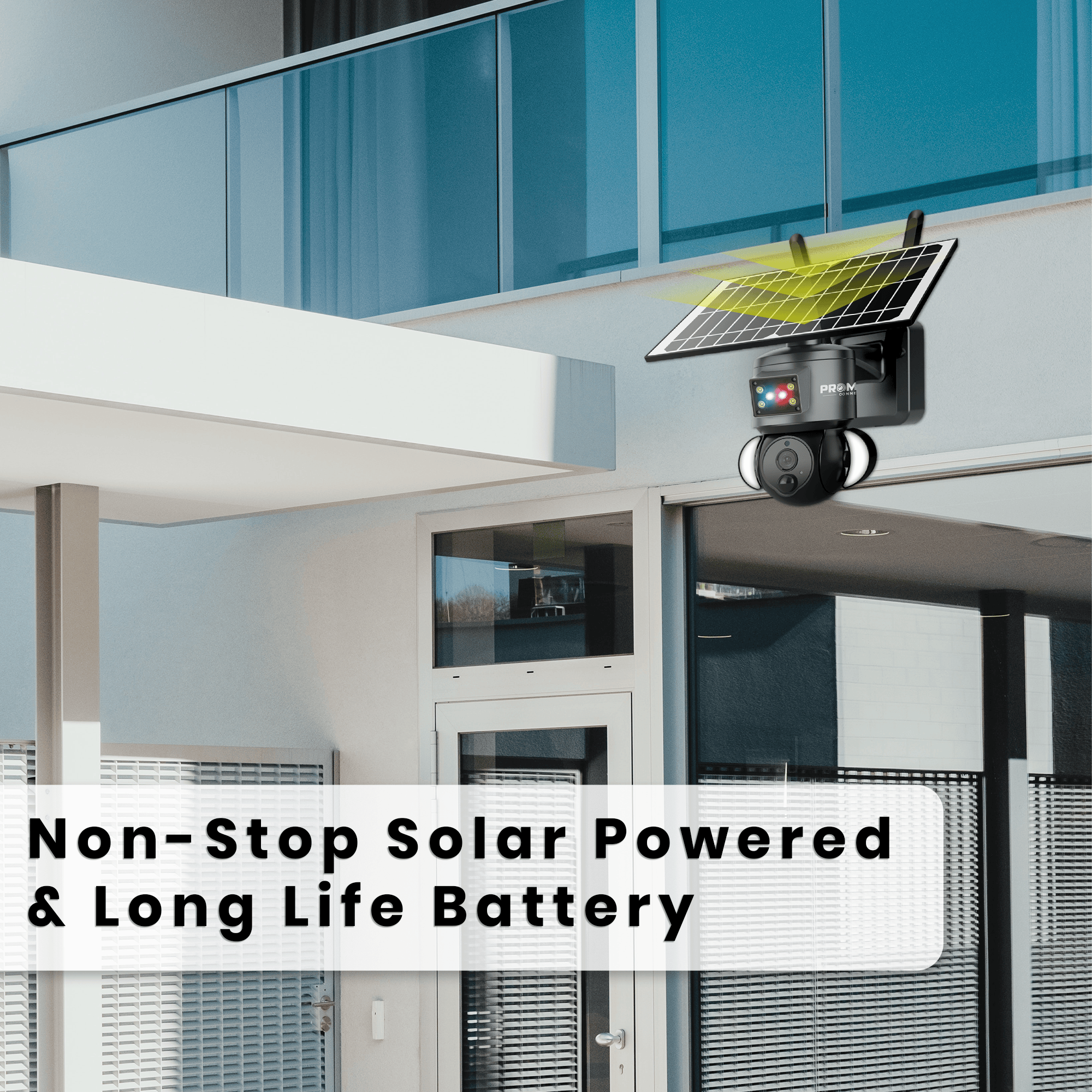 PROMAGE SOLAR POWERED PTZ CAMERA PC-S303-4GFA-G
