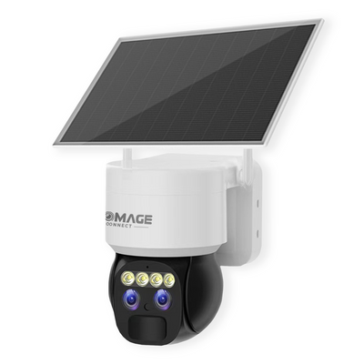 Promage Connect Solar Powered Dual Lens PTZ Camera PC-S522-4G
