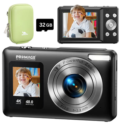 PROMAGE 4K Dual Screen Digital Camera PC110
