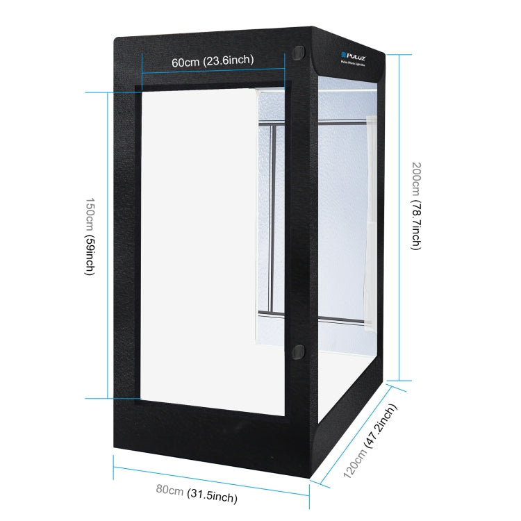 PULUZ 2M 240W 5500K Photo Light Studio Box Kit (PU5210UK)