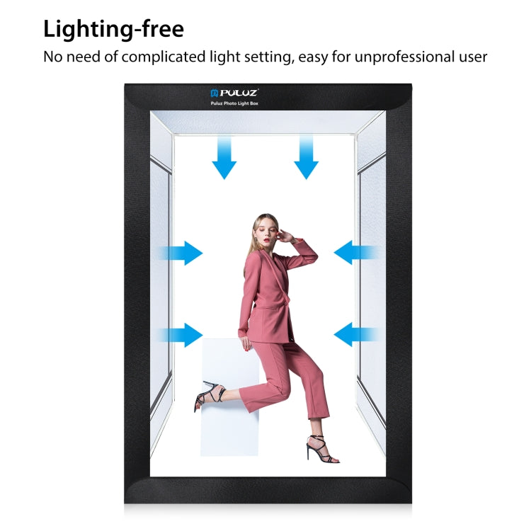 PULUZ 2M 240W 5500K Photo Light Studio Box Kit (PU5210UK)