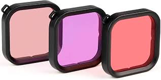 PolarPro DiveMaster 3-Pack Filter Kit for HERO8 Black