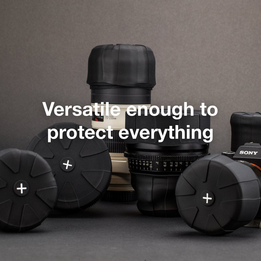 Promage Original Universal Lens Cap - Fits DSLR Lenses, Element Proof, Single Lens Cap
