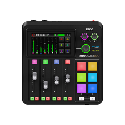 RODE RODECaster Duo Integrated Audio Production Studio (Black)