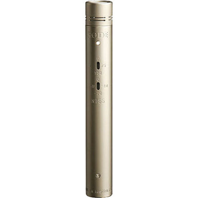 Rode NT55 Compact Condenser Microphone with Interchangeable Capsules (Single Microphone)