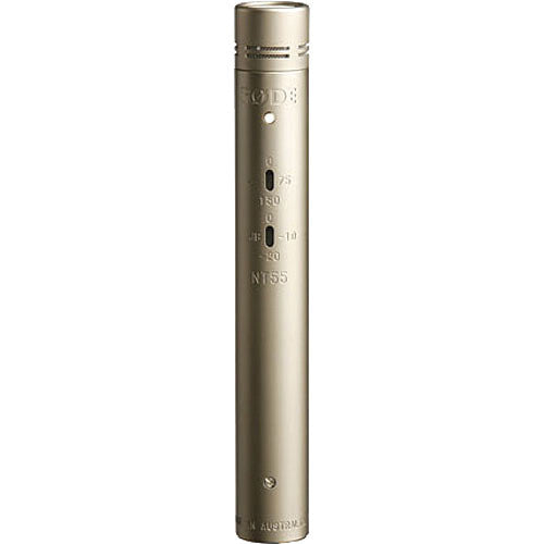 Rode NT55 Compact Condenser Microphone with Interchangeable Capsules (Single Microphone)