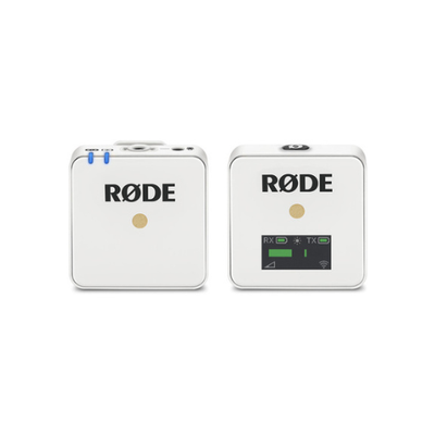 Rode Wireless GO Compact Digital Wireless Microphone System (2.4 GHz, White)