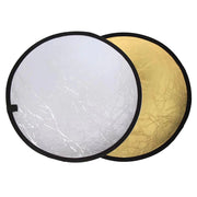 FANCIER REFLECTOR -RE2005 56CM/22" -GOLD SILVER- ROUND