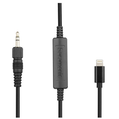 Saramonic LC-C35 Locking 3.5mm Connector to Apple-Certified Lightning Output Cable