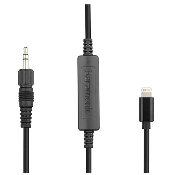 Saramonic LC-C35 Locking 3.5mm Connector to Apple-Certified Lightning Output Cable