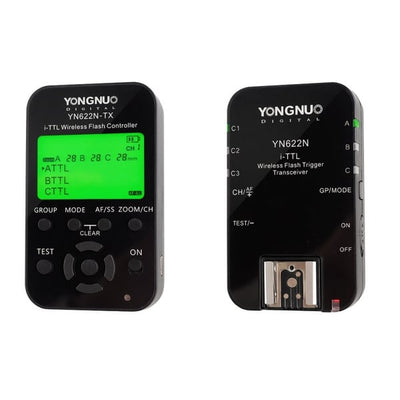 YONGNUO WIRELESS FLASH TRIGGER -YN622N-KIT I-TTL