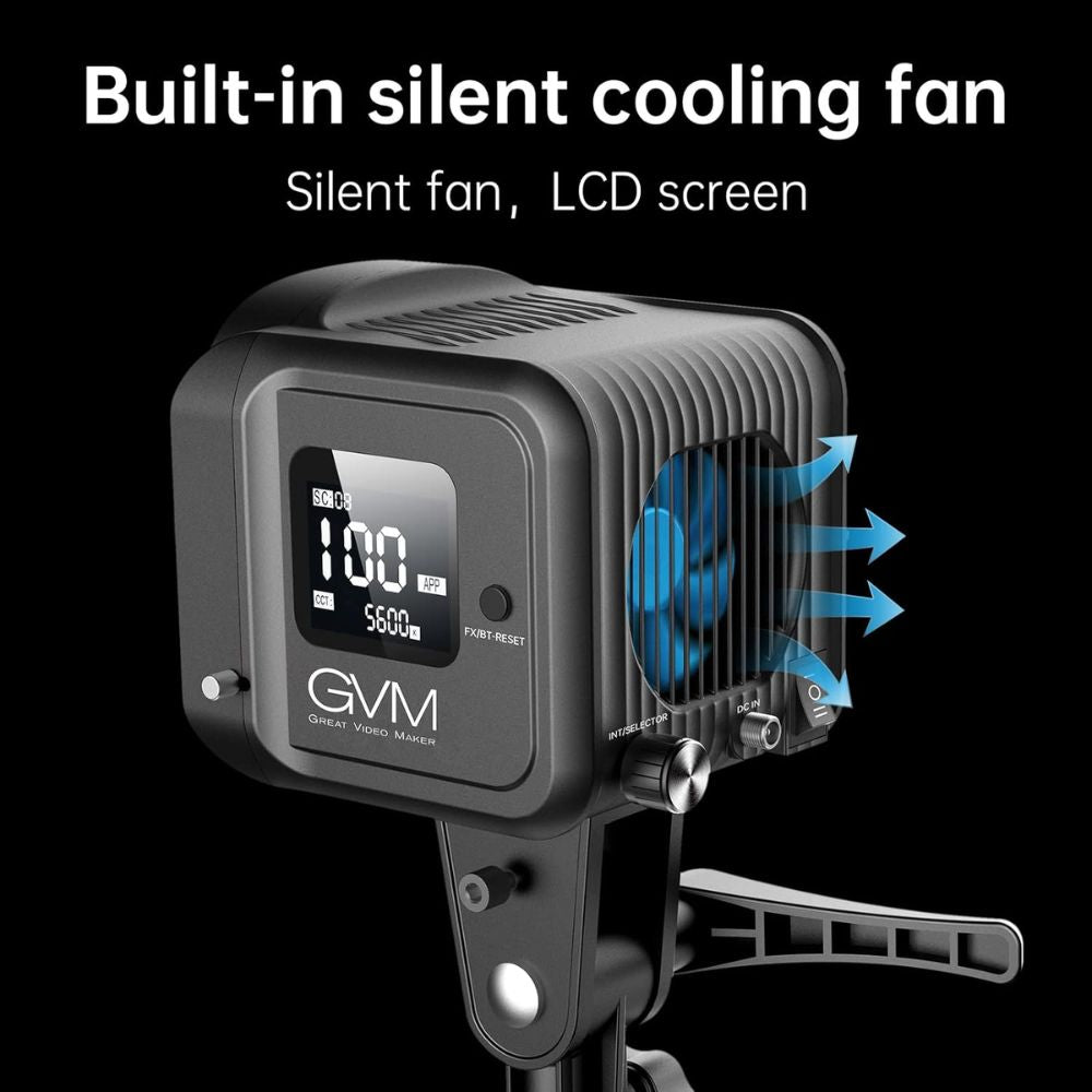 GVM SD80D Bi-Color LED Monolight Kit