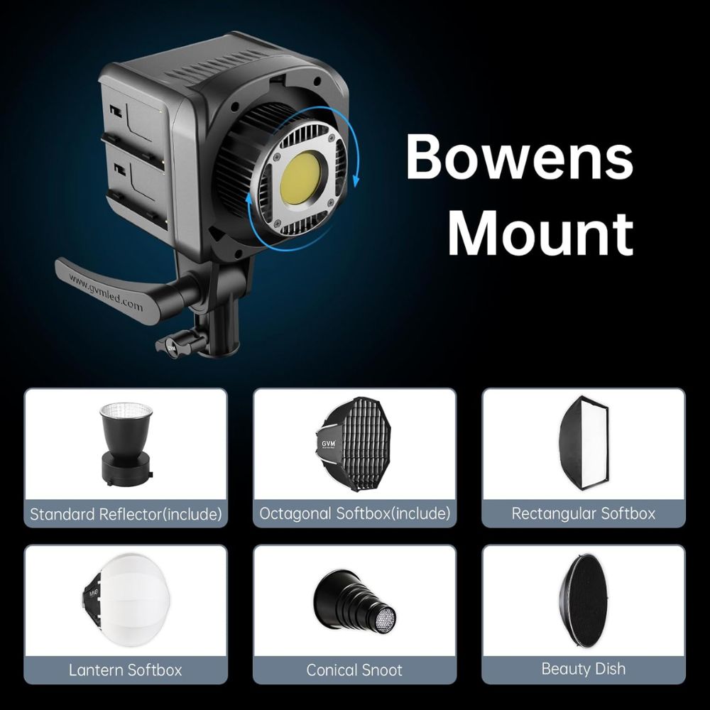 GVM SD80D Bi-Color LED Monolight Kit