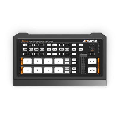 AVMATRIX HVS0403E Shark S4 4-Channel 3G-SDI/HDMI Video Switcher
