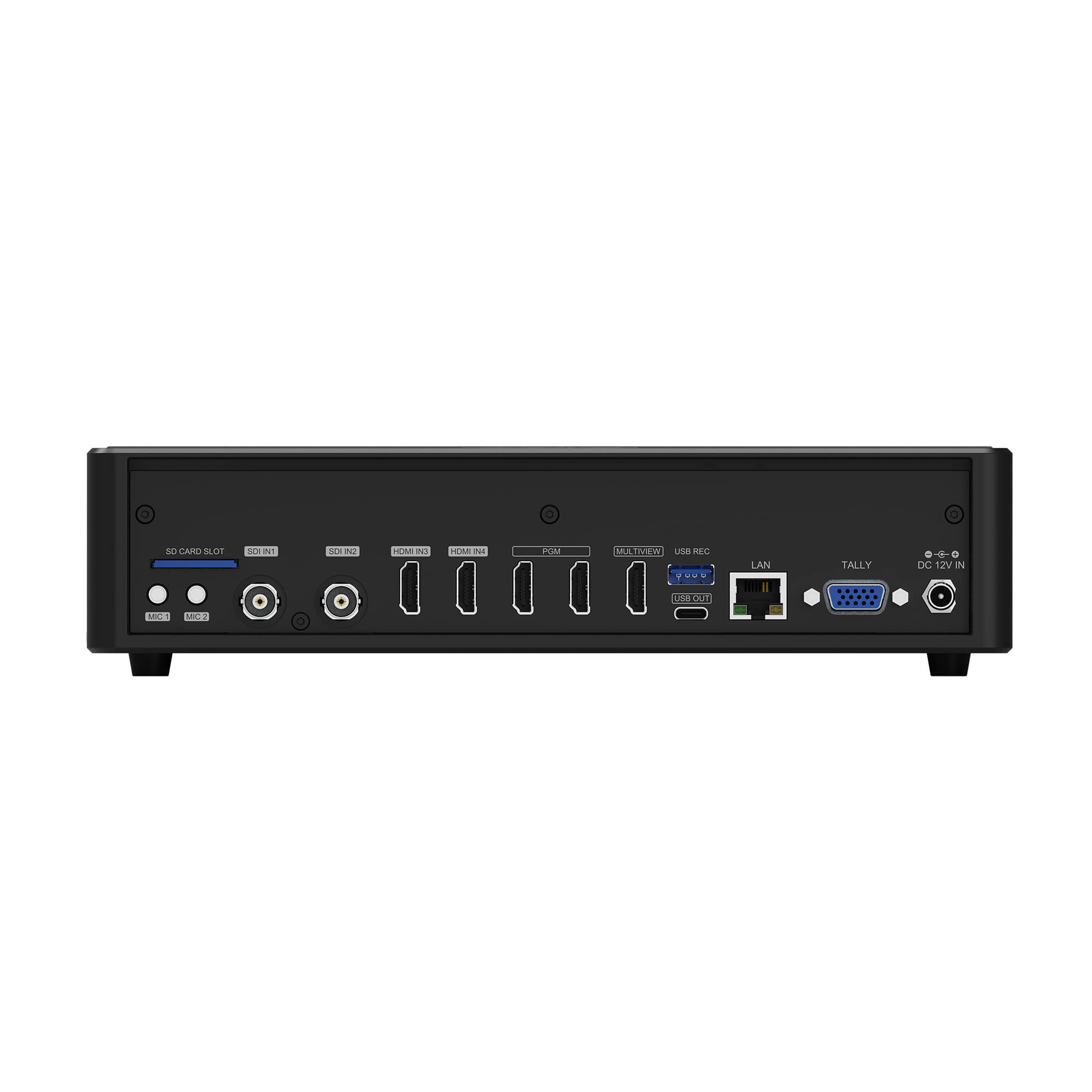 AVMATRIX PVS0403E Shark S4 PLUS 4-Channel SDI/HDMI Video Switcher with 10.1" IPS Display