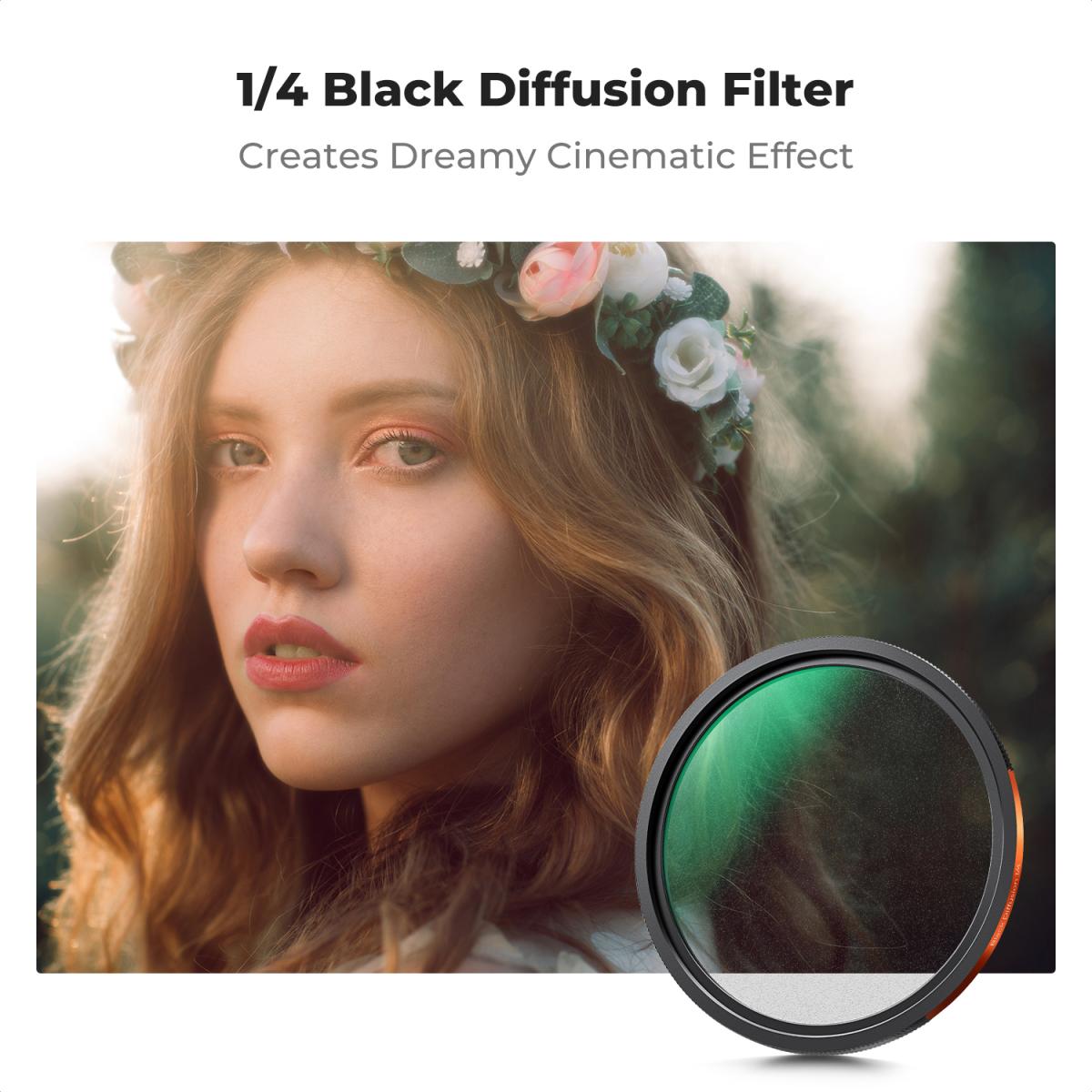 K&F Concept 77mm Nano-X Magnetic Filter Kit (CPL + ND2-32 + Black Mist 1/4) – view 6