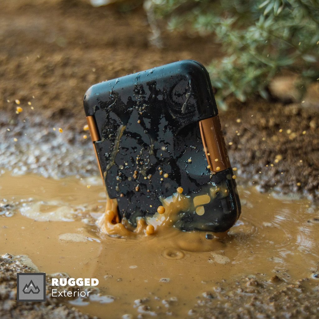 PolarPro XQD Edition Slate Memory Card Case, Stores 4 XQD Cards, 4 SD Cards and 4 MicroSD Cards (Black)