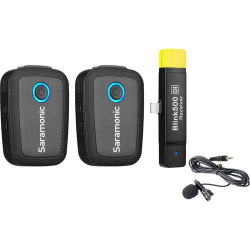Saramonic Blink 500 B4 2-Person Wireless Clip-On Mic System With Lavalier