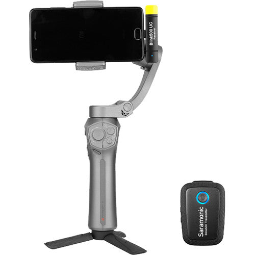 Saramonic Blink 500 B5 Wireless Clip-On Mic System With Lavalier &amp; Dual Usb-C Receiver For Android Devices &amp; More [ Tx + Rxuc ]