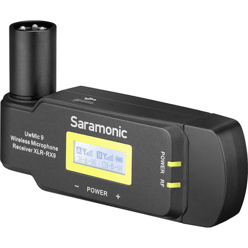 Saramonic RX-XLR9 Dual-Channel Wireless Plug-In Receiver for UwMic9 System