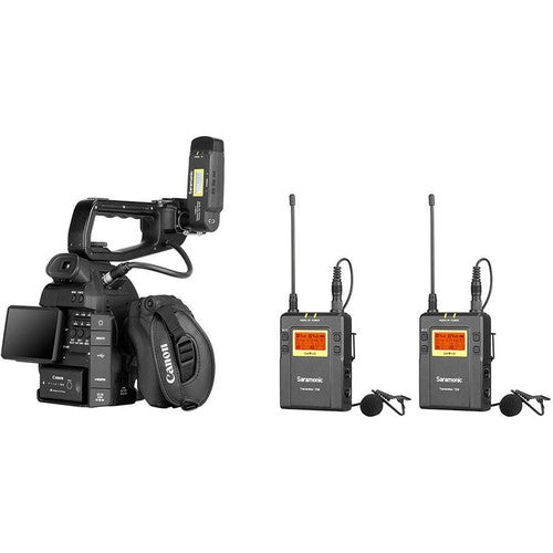 Saramonic UwMic9 Camera-Mount Wireless Omni Lavalier Microphone System with Plug-In Receiver