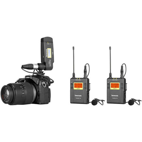 Saramonic UwMic9 Camera-Mount Wireless Omni Lavalier Microphone System with Plug-In Receiver