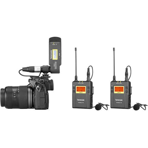 Saramonic UwMic9 Camera-Mount Wireless Omni Lavalier Microphone System with Plug-In Receiver