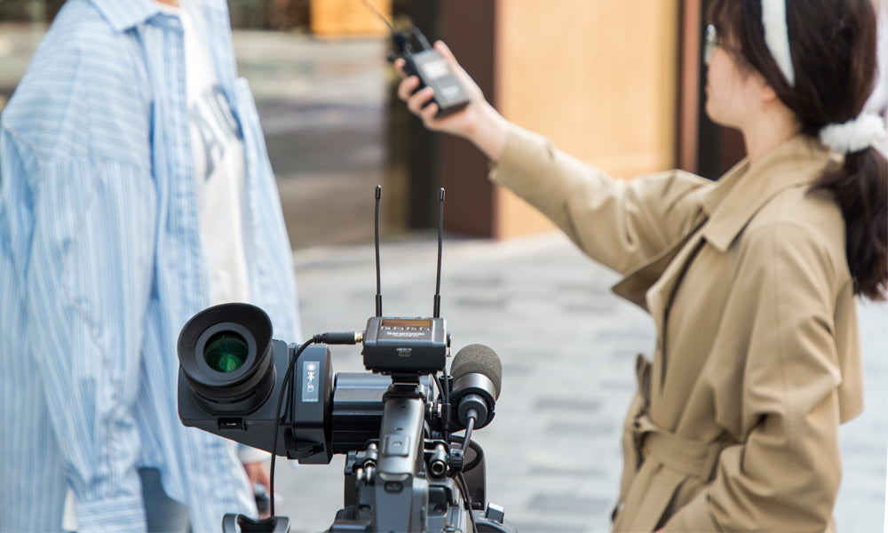 Saramonic UwMic9S Kit1(TX+RX) Camera-Mount Wireless Omni Lavalier Microphone System